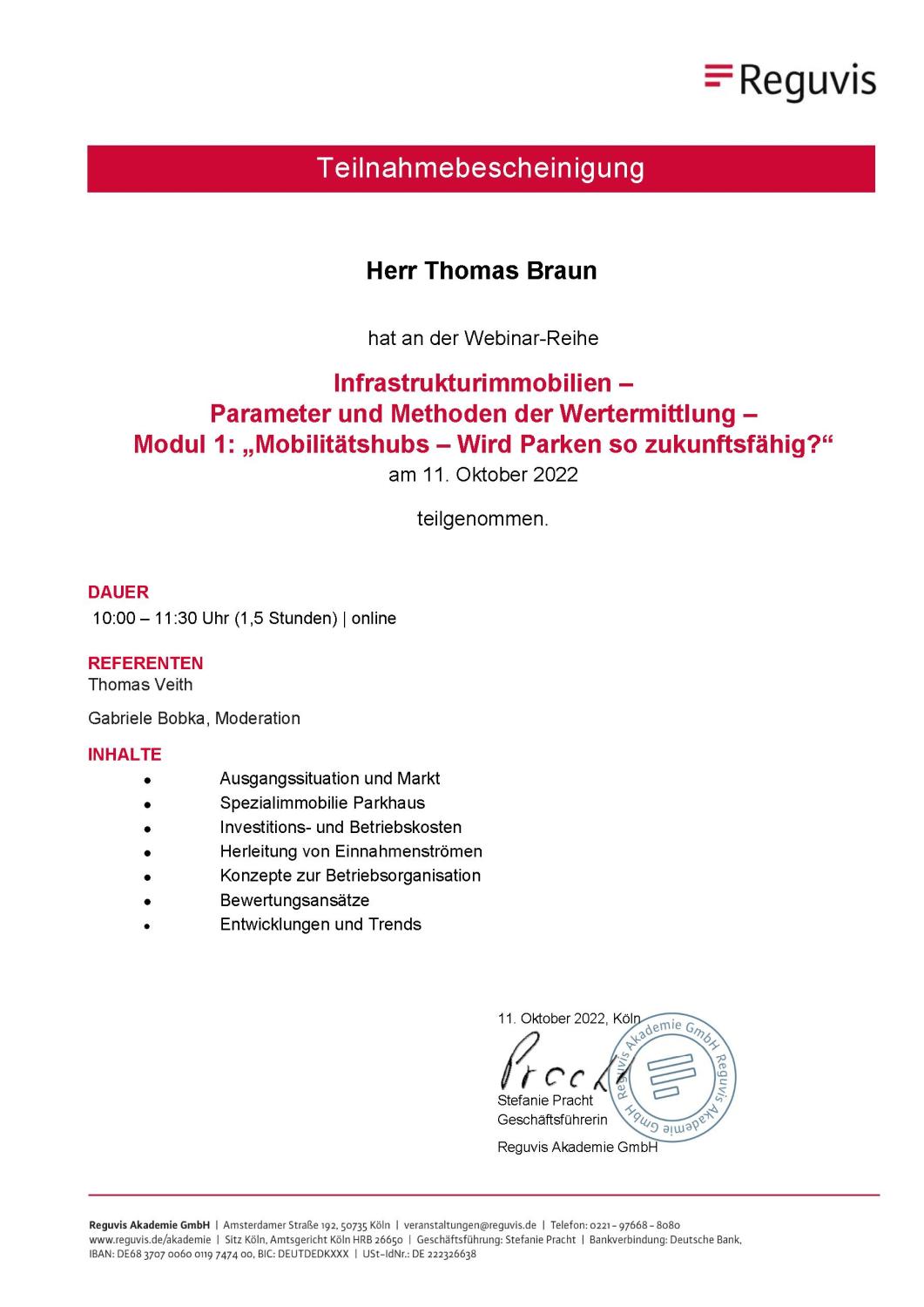 Infrastrukturimmobilien - Bewertung von Mobilitätshubs (Reguvis)