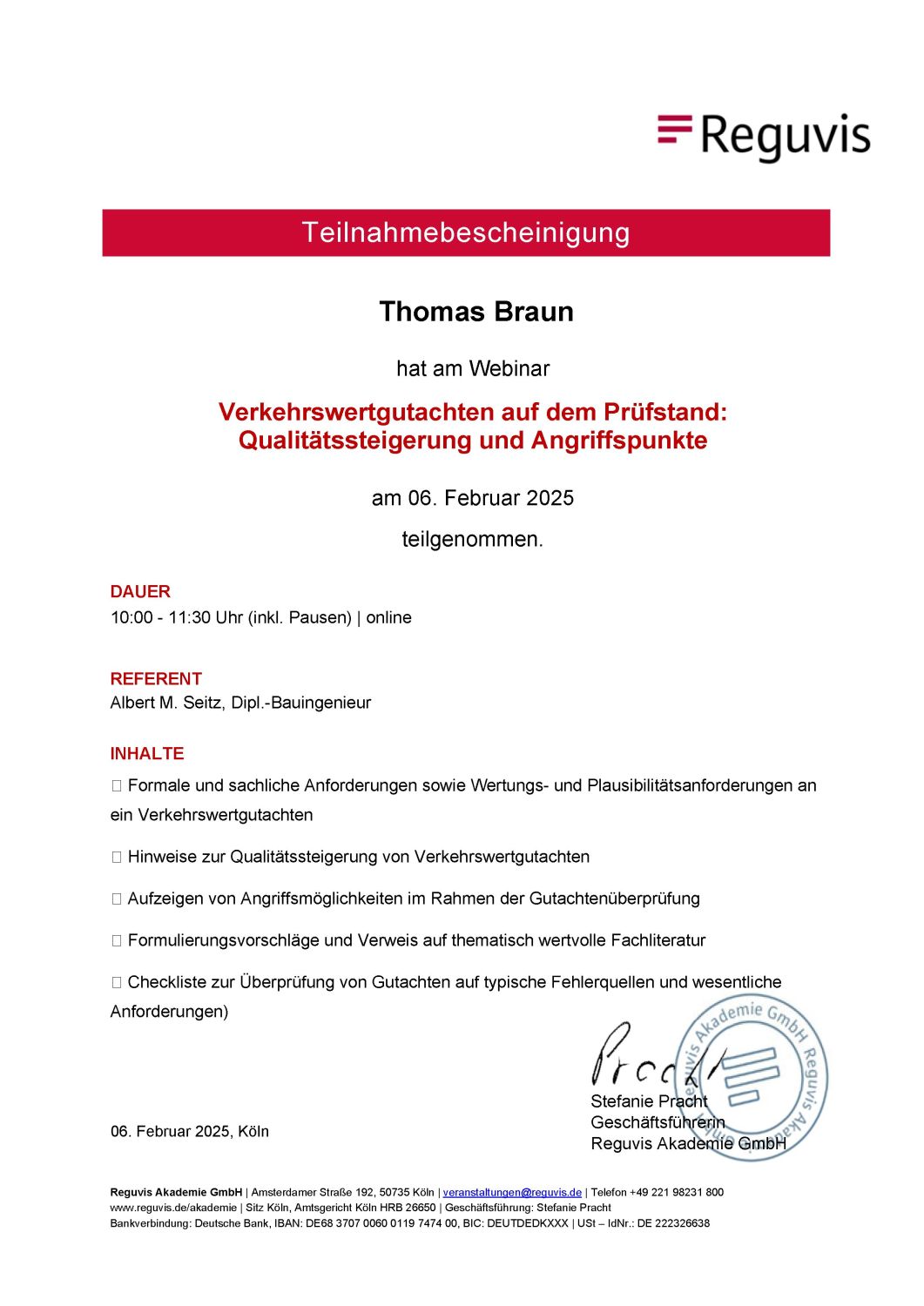 Verkehrswertgutachten auf dem Prüfstand (Reguvis)